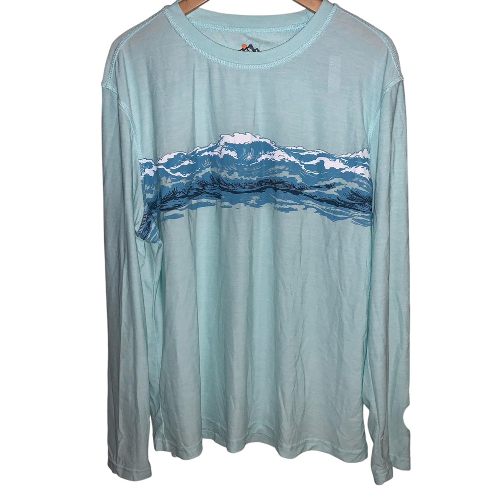 Mountain & Isles Long Sleeve Performance Wear Shirt size Large